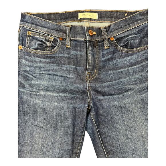 Madewell 8” Skinny size 28 Womens Jeans Dark Wash - Picture 2 of 6